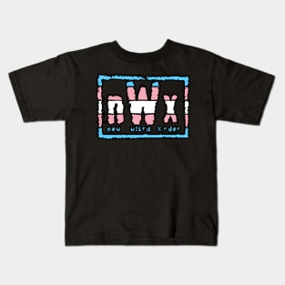 W3IRD GVNG ''NWX (TRANS PRIDE)'' Kids T-Shirt